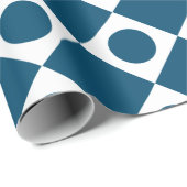 Mod Retro 60's Custom Color Wrapping Paper Geschenkpapier (Rolleneckpunkt)