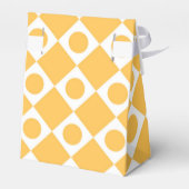 Mod Retro 60's Mustard Geschenkschachtel (Rückseite)