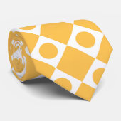 Mod Retro 60's Mustard Krawatte (Gerollt)