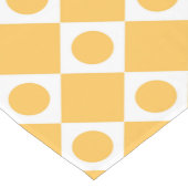 Mod Retro 60's Mustard Kurzer Tischläufer (Ecke)