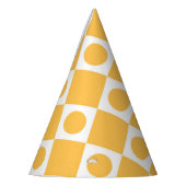 Mod Retro 60's Mustard Partyhütchen (Links)