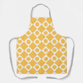 Mod Retro 60's Mustard Schürze (Vorderseite)