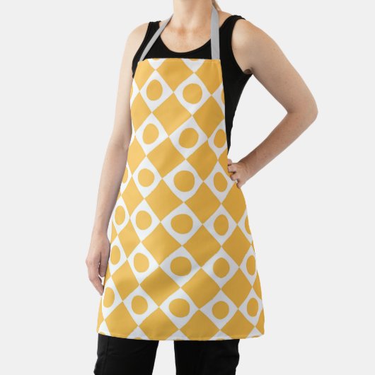 Mod Retro 60's Mustard Schürze (InSitu)