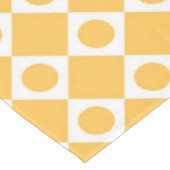 Mod Retro 60's Mustard Tischdecke (Schrägansicht)
