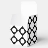 Mod Retro 60's White Geschenkschachtel (Geöffnet)