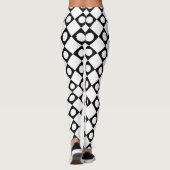 Mod Retro 60's White Leggings (Rückseite)