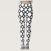 Mod Retro 60's White Leggings (Vorderseite)