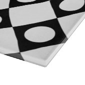 Mod Retro 60's White Schneidebrett (Ecke)
