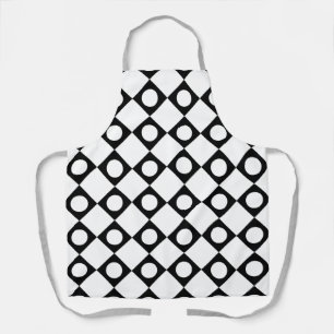 Mod Retro 60's White Schürze