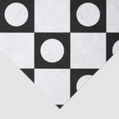 Mod Retro 60's White Seidenpapier (Detail)