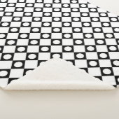Mod Retro 60's White Sherpadecke (3/4)