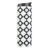Mod Retro 60's White Thermosbecher (Nach links gedreht)