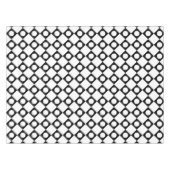 Mod Retro 60's White Tischdecke (Vorderseite (Horizontal))