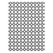 Mod Retro 60's White Tischdecke (Vorderseite)