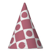 Mod Retro 60's Wildberry Partyhütchen (Rechts)