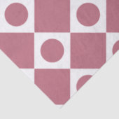 Mod Retro 60's Wildberry Seidenpapier (Detail)