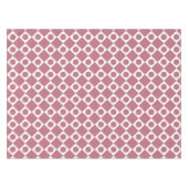 Mod Retro 60's Wildberry Tischdecke (Vorderseite (Horizontal))