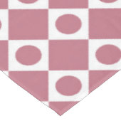 Mod Retro 60's Wildberry Tischdecke (Schrägansicht)