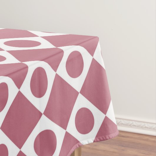 Mod Retro 60's Wildberry Tischdecke (Beispiel)