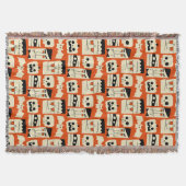 Mod Retro Monster Decke (Vorderseite)