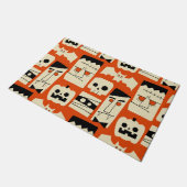 Mod Retro Monster Fußmatte (Schrägansicht)
