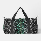 Mod Retro Quirky Groovy Boho Paragender Pride Duffle Bag (Vorderseite)