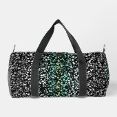 Mod Retro Quirky Groovy Boho Paragender Pride Duffle Bag (Rückseite)