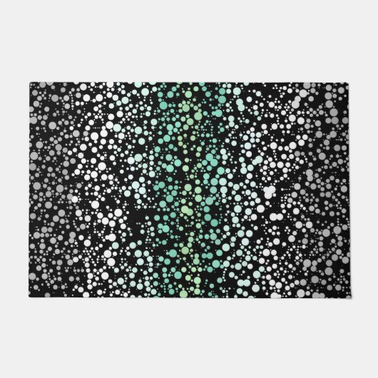 Mod Retro Quirky Groovy Boho Paragender Pride Fußmatte (Vorderseite)