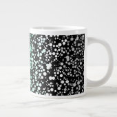 Mod Retro Quirky Groovy Boho Paragender Pride Jumbo-Tasse (Rechts)
