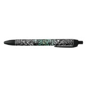 Mod Retro Quirky Groovy Boho Paragender Pride Kugelschreiber (Unterseite)