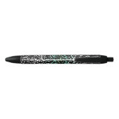 Mod Retro Quirky Groovy Boho Paragender Pride Kugelschreiber (Rückseite)