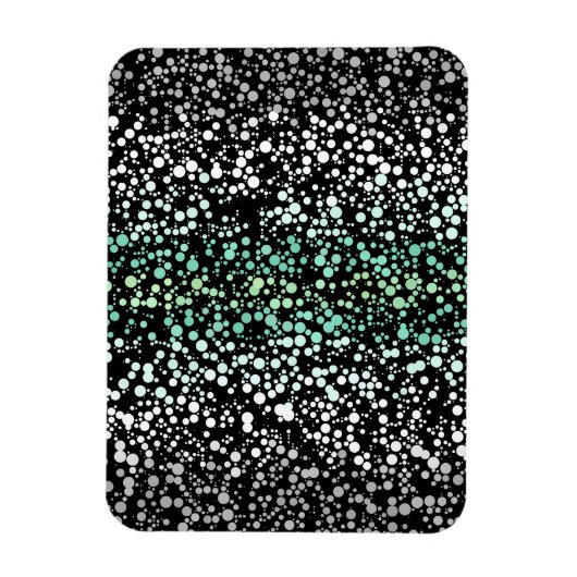 Mod Retro Quirky Groovy Boho Paragender Pride Magnet (Vertikal)