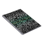 Mod Retro Quirky Groovy Boho Paragender Pride Notizblock (Rechte Seite)