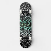 Mod Retro Quirky Groovy Boho Paragender Pride Skateboard (Vorderseite)