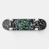 Mod Retro Quirky Groovy Boho Paragender Pride Skateboard (Horizontal)