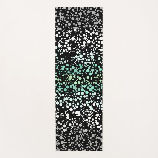 Mod Retro Quirky Groovy Boho Paragender Pride Yogamatte (Vorderseite)