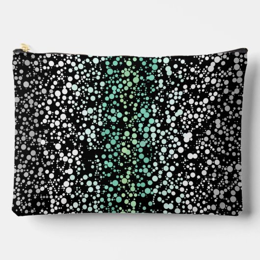 Mod Retro Quirky Groovy Boho Paragender Pride Zubehörtasche (Vorderseite)