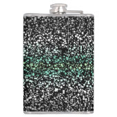 Mod Retro Quirky Groovy Boho Paragender Stolz Flachmann (Rückseite)