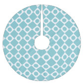 Mod Retro Sky 60 Polyester Weihnachtsbaumdecke (Vorderseite)