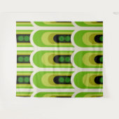 Mod-Retroteppiche aus der Mitte des Jahrhunderts Wandteppich (Vorderseite (Horizontal))