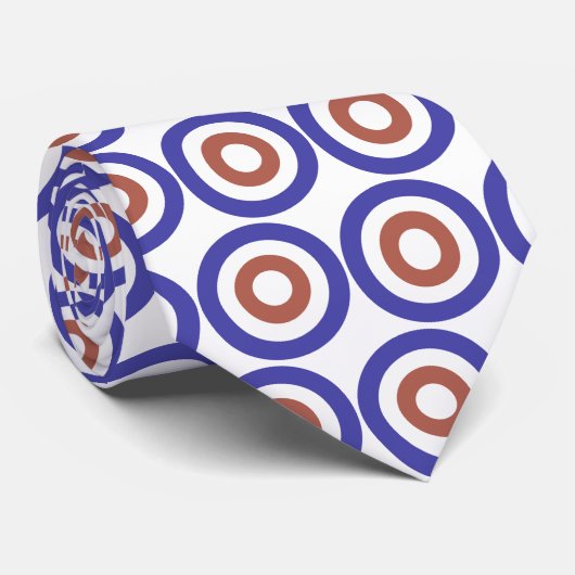 Mod-Rocker-Ziel-Krawatte Krawatte (Gerollt)