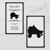 Mod-Roller-Skate Visitenkarte (Vorne/Hinten)