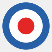 Mod Roundel 1,5" Stickers (Vorderseite)