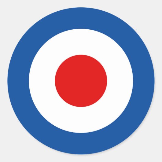 Mod Roundel 1,5" Stickers (Vorderseite)