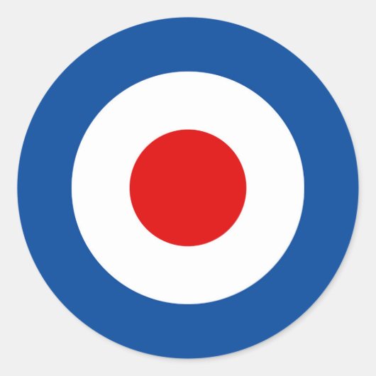 Mod Roundel 3" Stickers (Vorderseite)