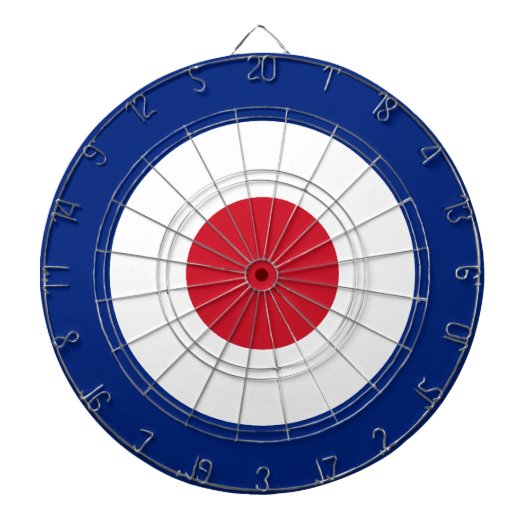 Mod roundel dartscheibe (vorne)