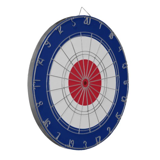 Mod roundel dartscheibe (Vorderseite Links)