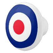 Mod Roundel Target Keramikknauf (Rechts)