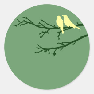 Mod Runder Aufkleber