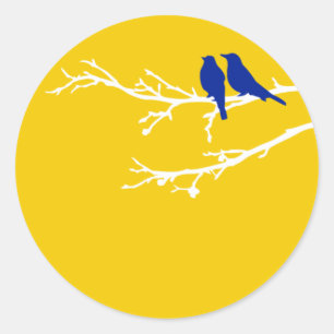 Mod Runder Aufkleber